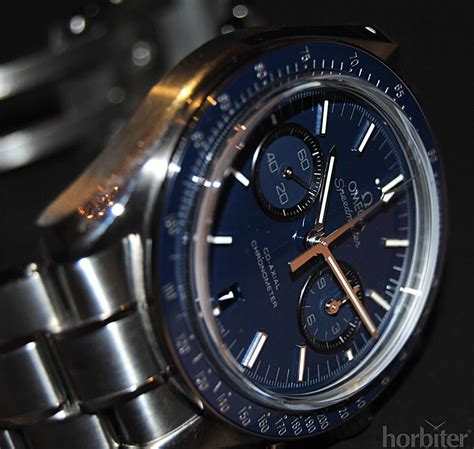 omega speedmaster co axial blue|omega speedmaster best price.